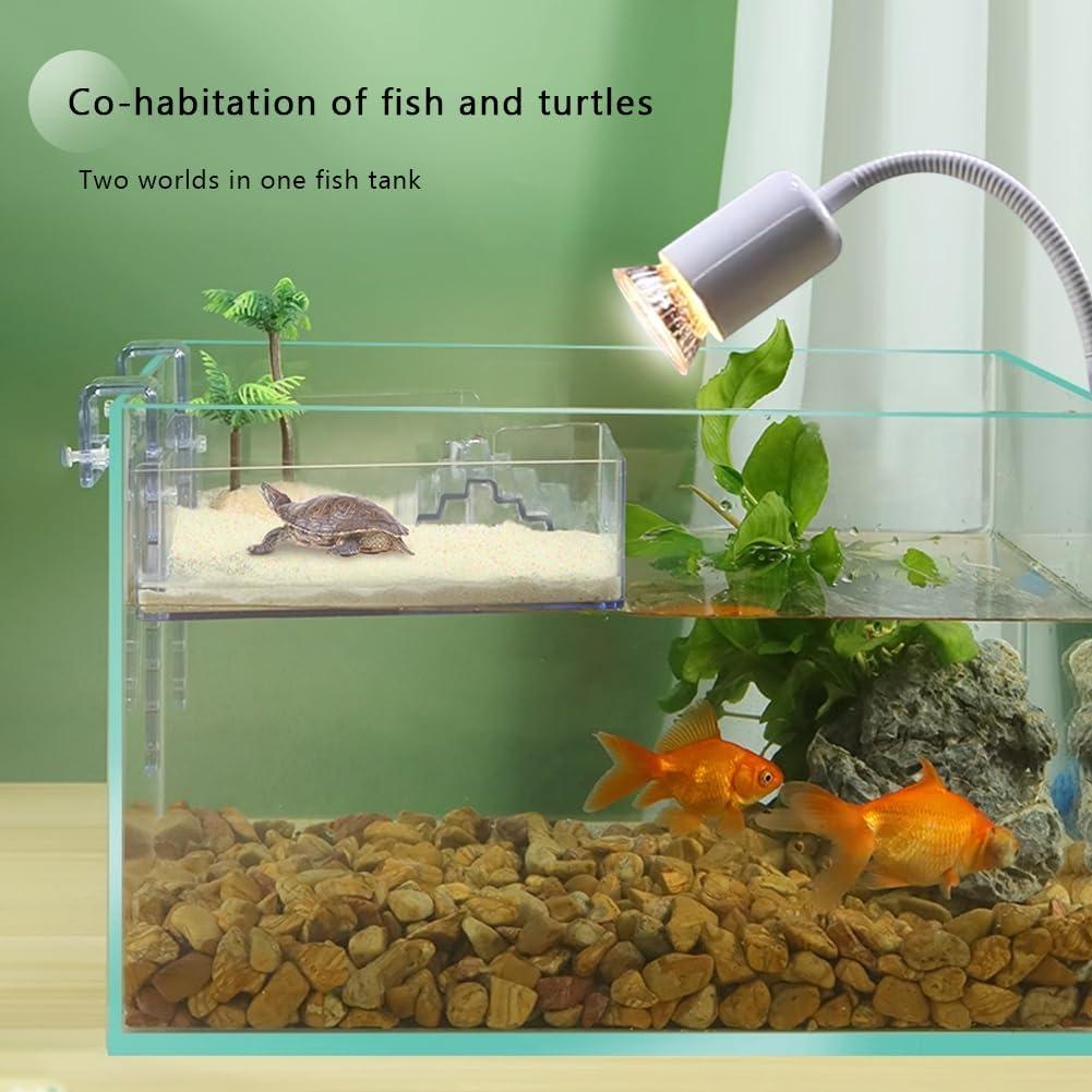 Plataforma de Acrílico Colgante La La Pet para Tortugas 22.5x21cm