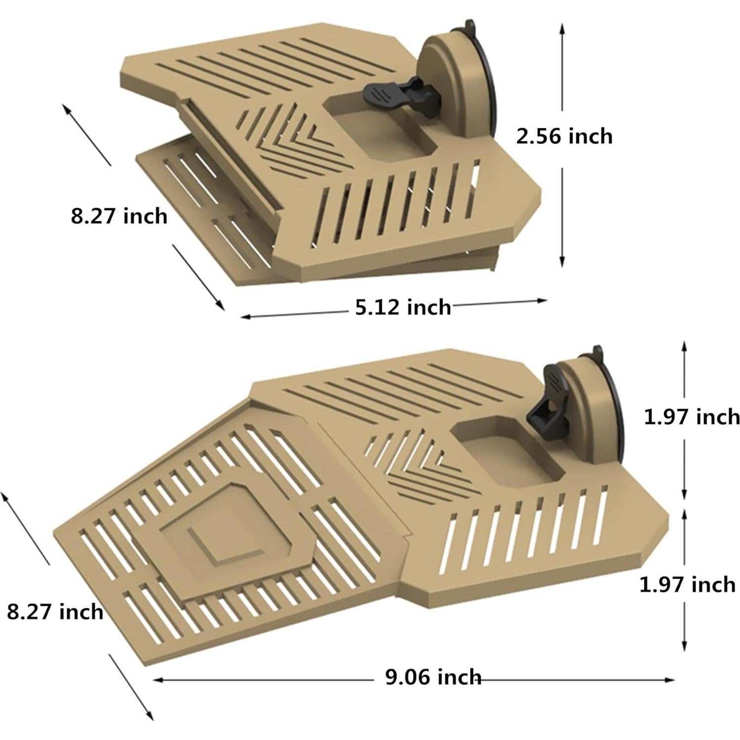 Plataforma de descanso para tortugas Alfyng L 22.95x20.99cm