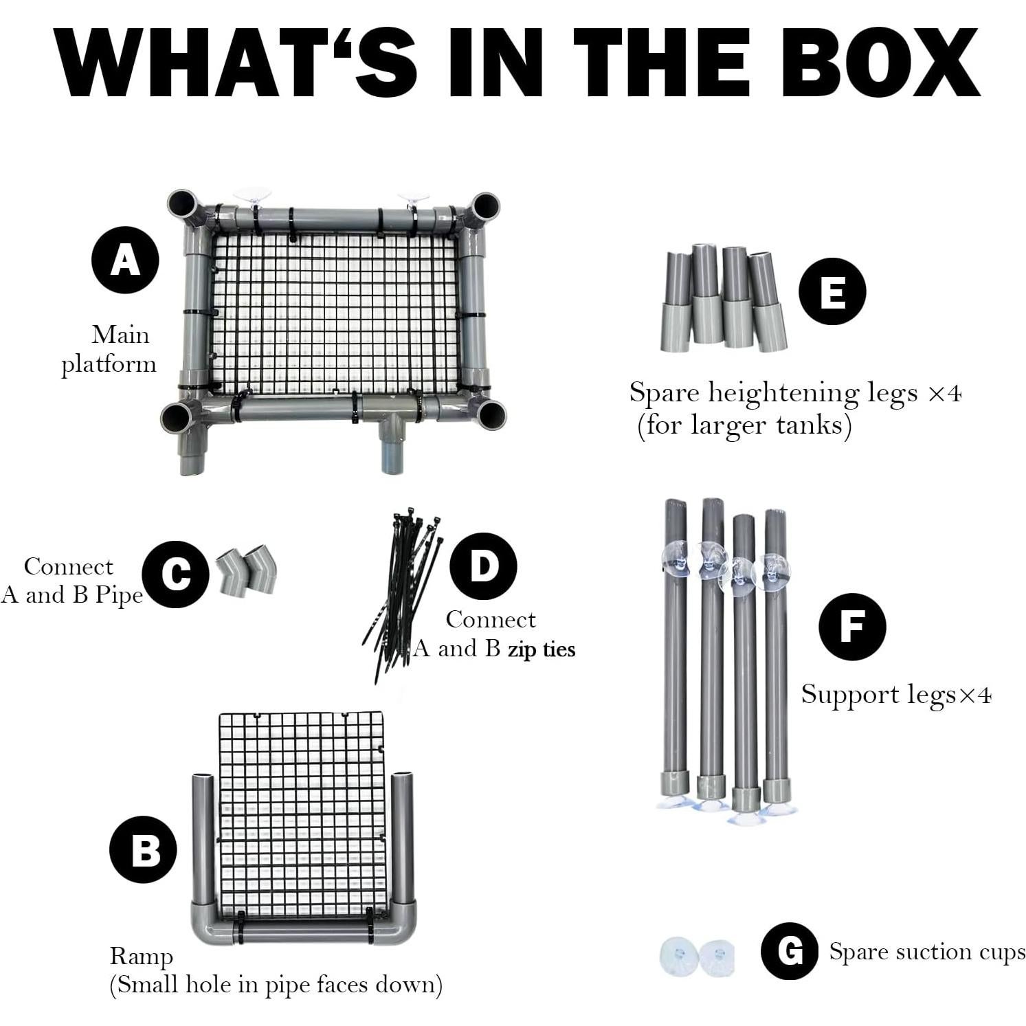 Plataforma Grande para Tomar el Sol Tortugas StellarOcean 10.8"