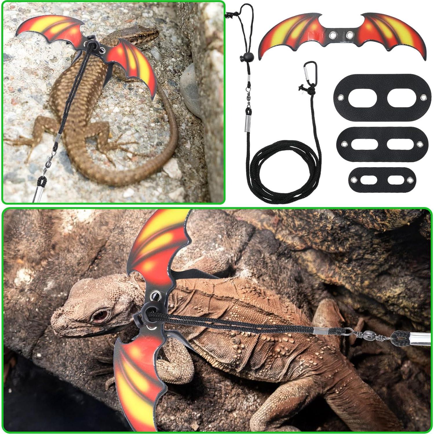 Arnés y Correa Ajustable para Dragón Barbudo HJZHII - 3 Tamaños