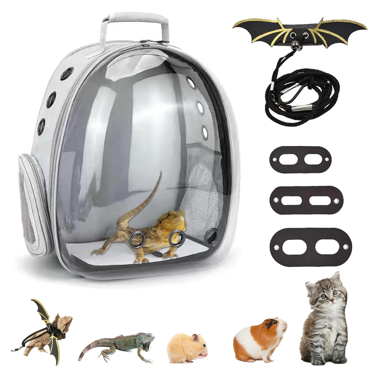 Mochila Transportadora CUTENNIOU para Mascotas Pequeñas 34x25x42cm