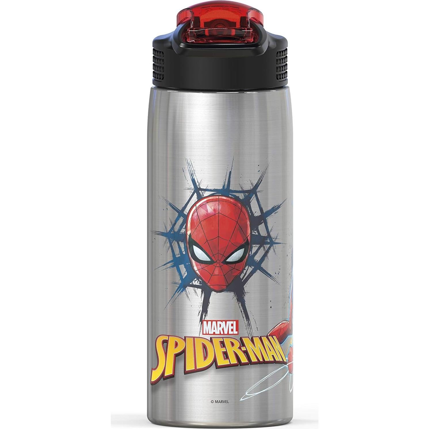 Botella de Agua Inoxidable 27oz Zak Spider-Man con Popote