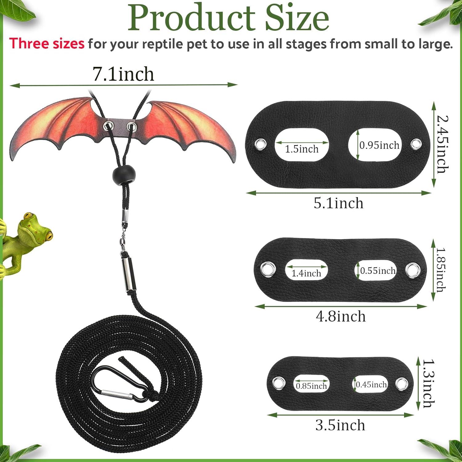 Conjunto de Juguetes para Dragón Barbudo Chivao 5 Piezas Naranja