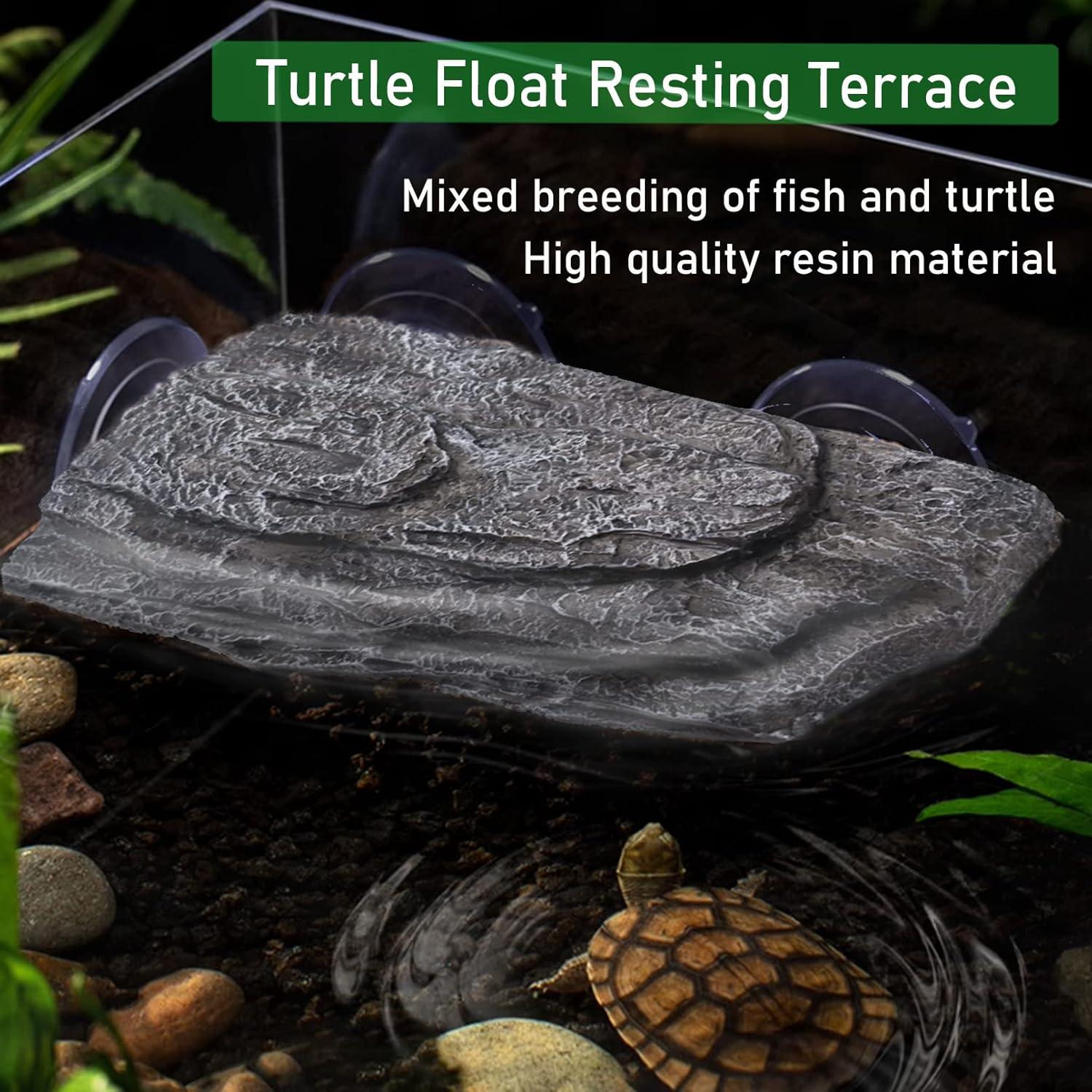 Plataforma de Solarium para Tortugas Tfwadmx 21.8x13cm