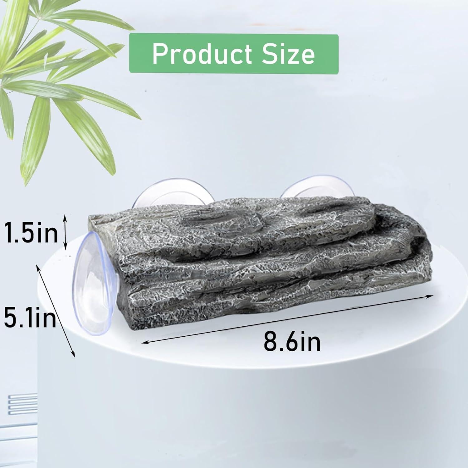 Plataforma de Solarium para Tortugas Tfwadmx 21.8x13cm