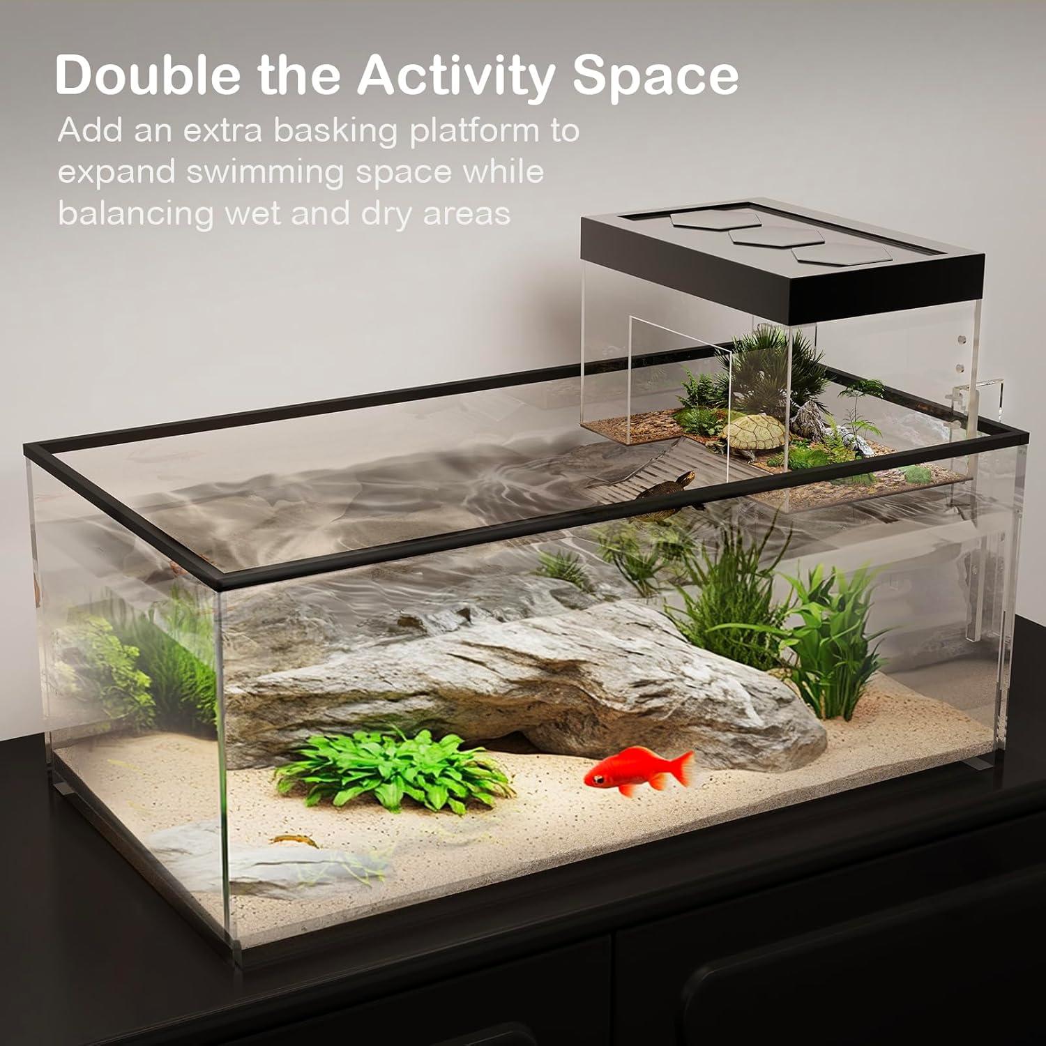 Plataforma de Sol para Tortugas Clioran Mini 14x14 cm