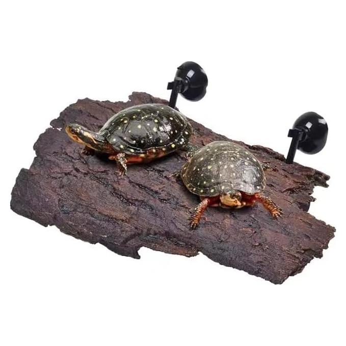Plataforma Flotante para Tortugas Flushbay 23x12.5cm con Ventosas