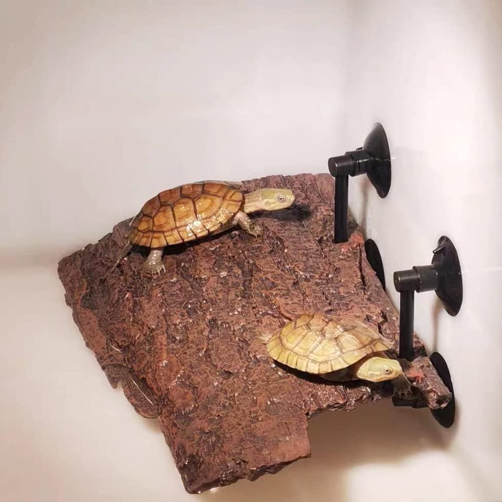 Plataforma Flotante para Tortugas Flushbay 23x12.5cm con Ventosas