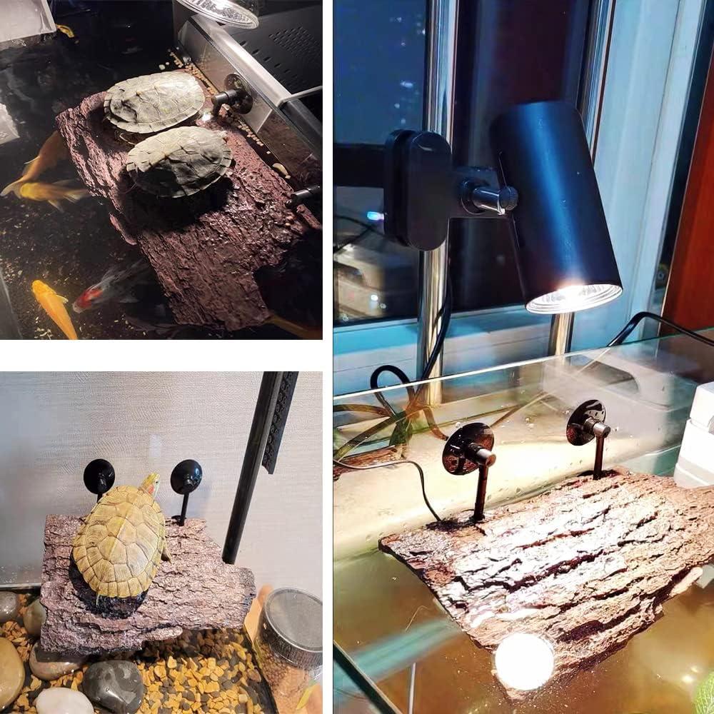 Plataforma Flotante para Tortugas Flushbay 23x12.5cm con Ventosas