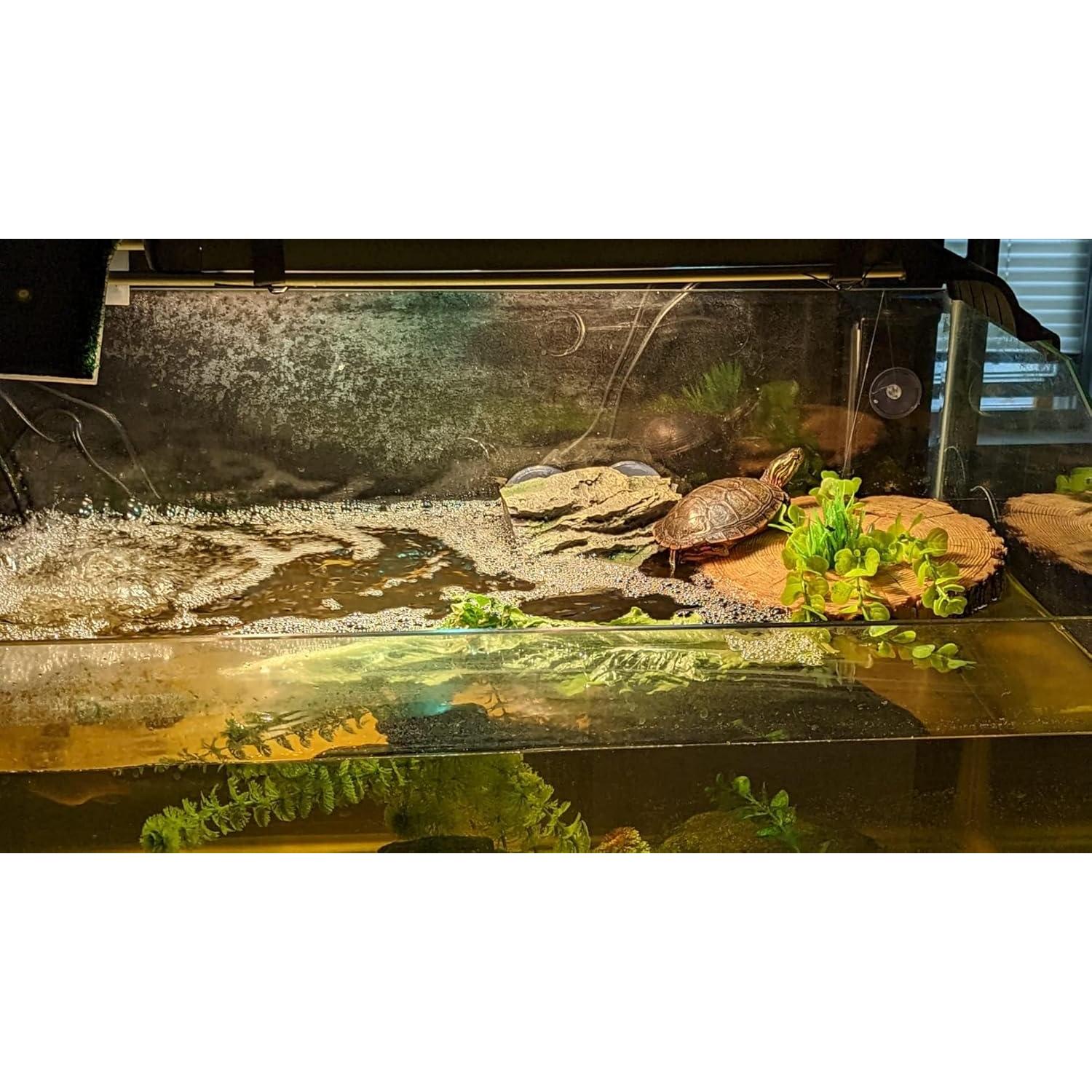 Isla Flotante Redonda AQUA KT para Tortugas 22.5 cm Antideslizante