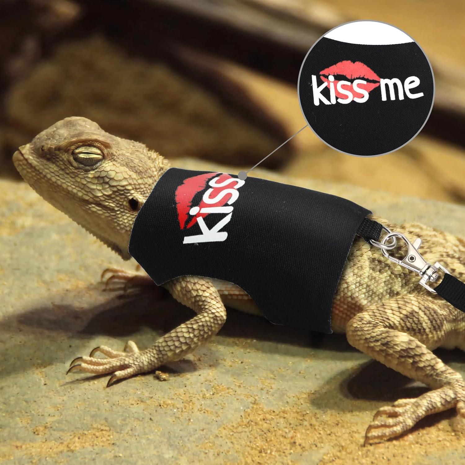 Juego de Arnés y Correa Ajustable PETKNOWS para Dragón Barbudo