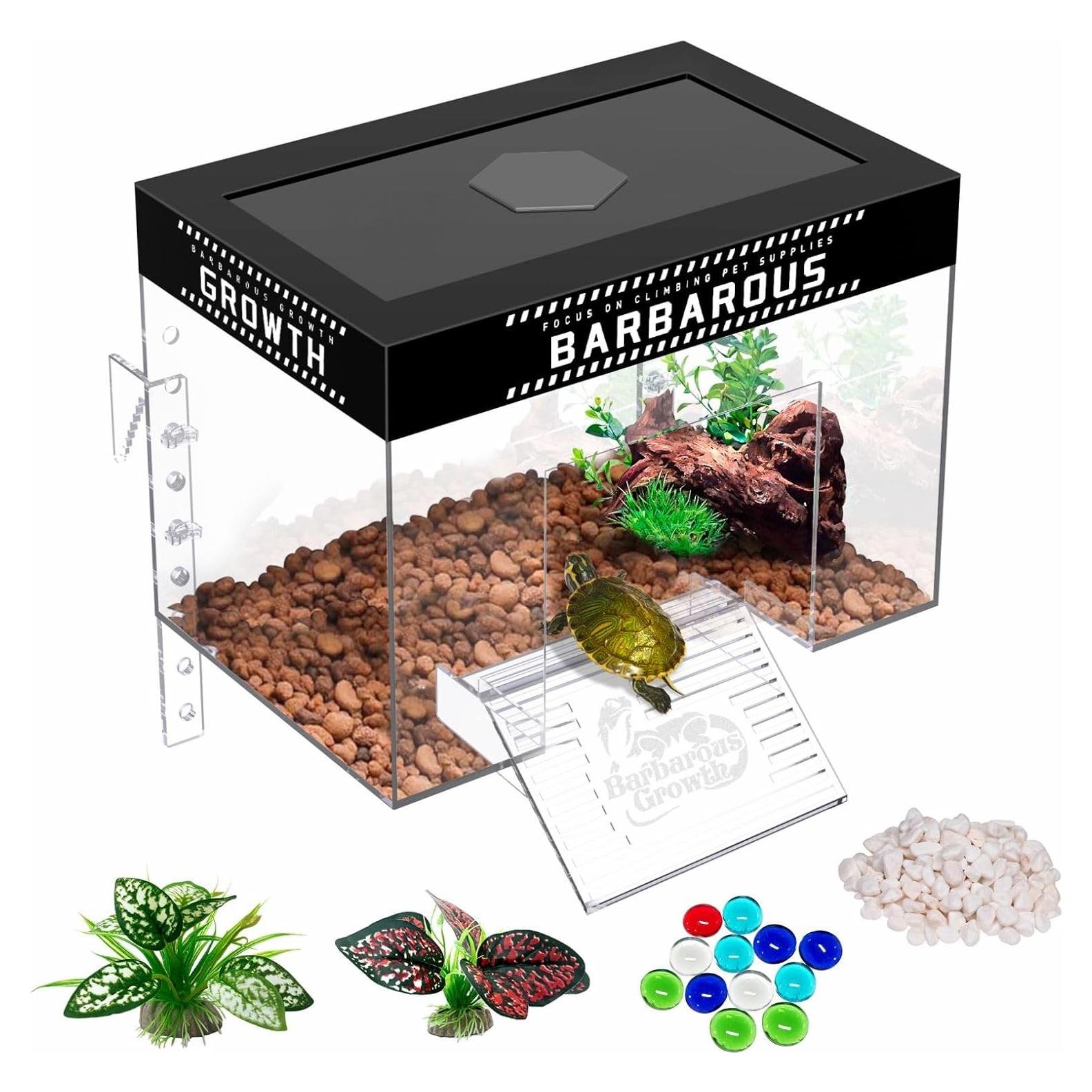 Plataforma de Basking Ajustable GOZILLA para Tortugas Pequeñas