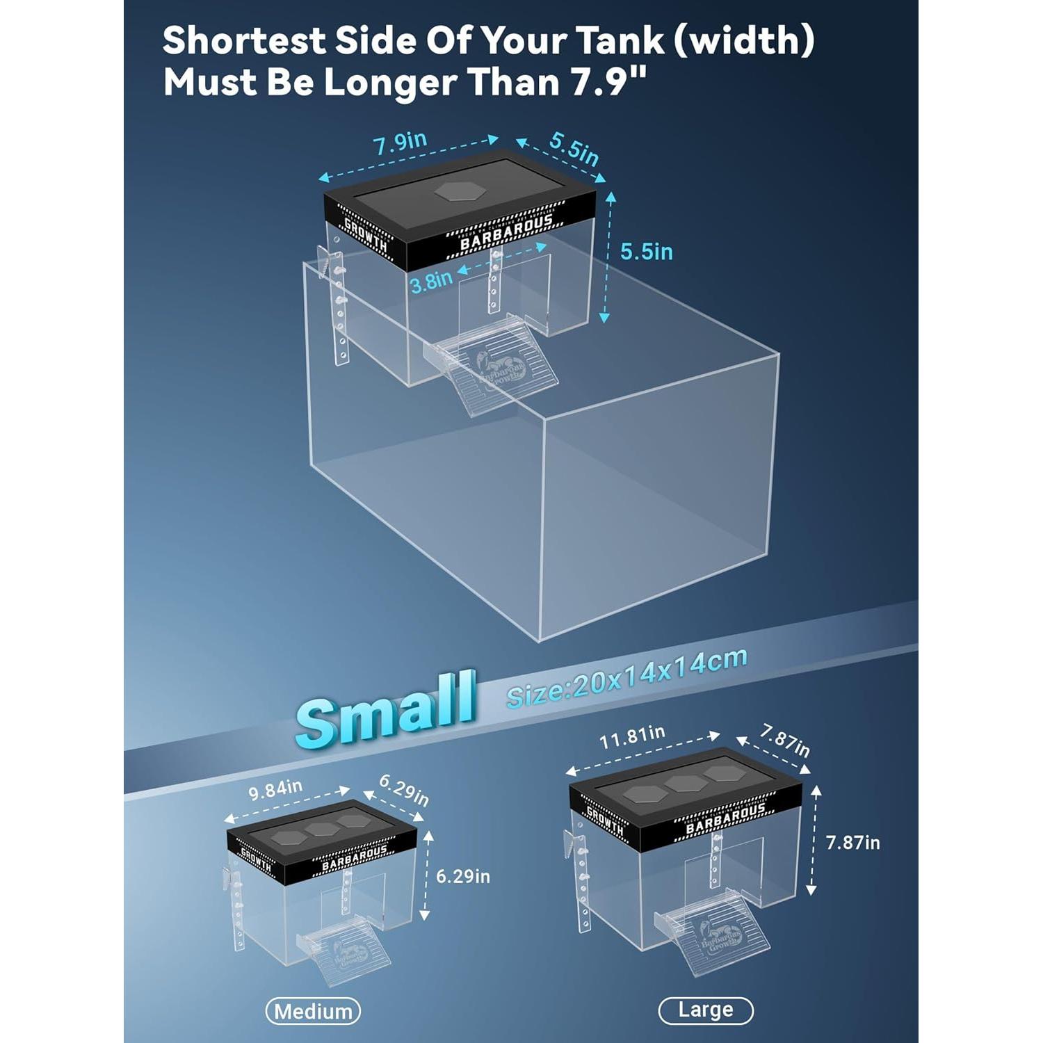 Plataforma de Basking Ajustable GOZILLA para Tortugas Pequeñas