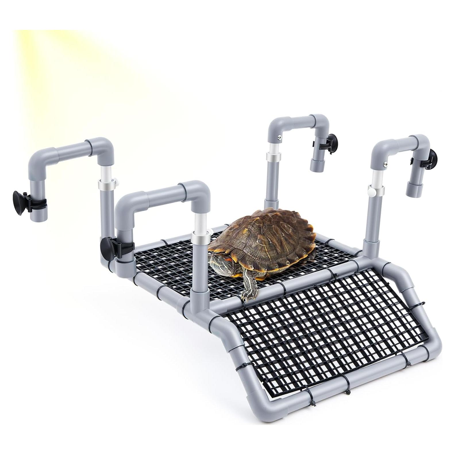 Plataforma de Sol para Tortugas Chunful 33 cm Ajustable