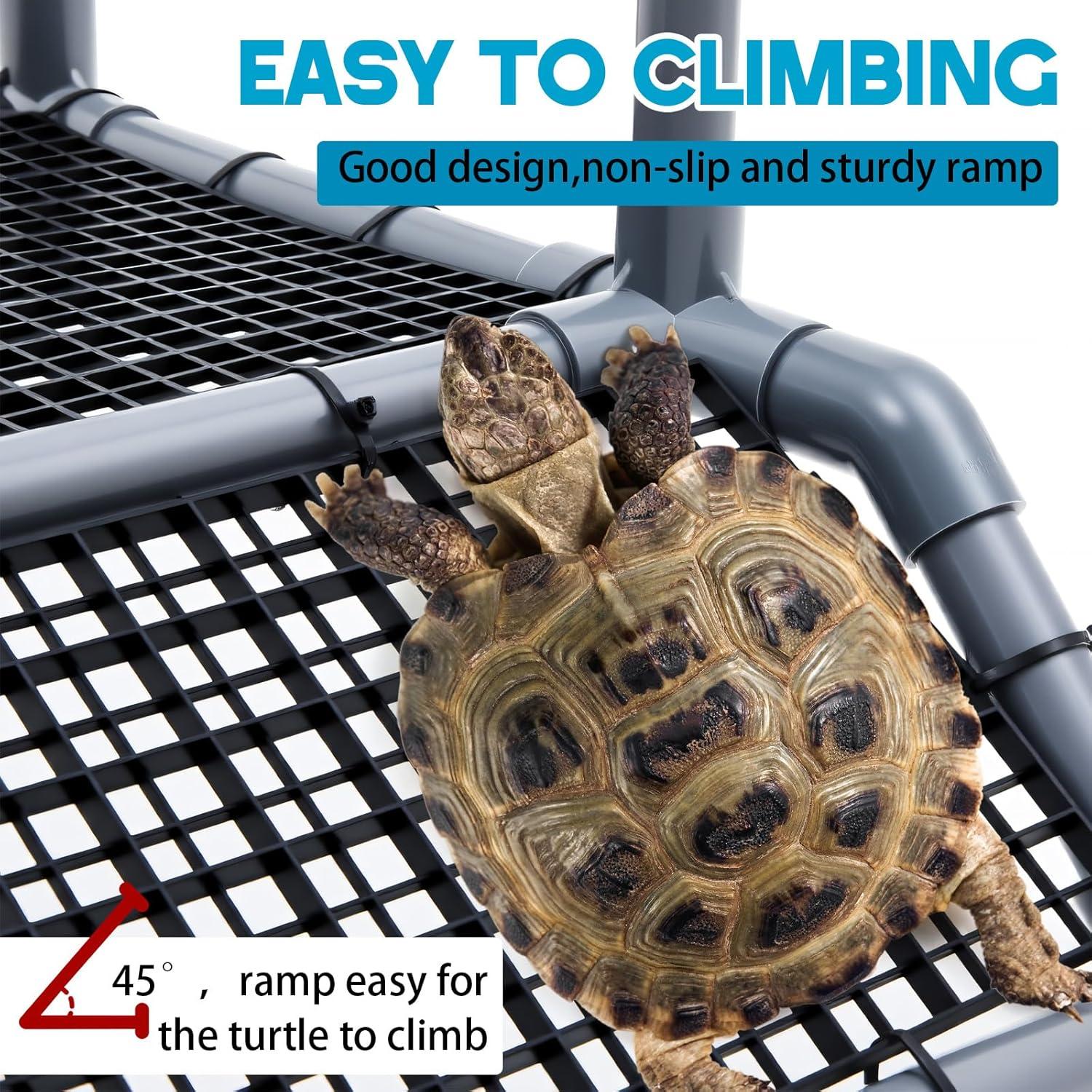 Plataforma de Sol para Tortugas Chunful 33 cm Ajustable