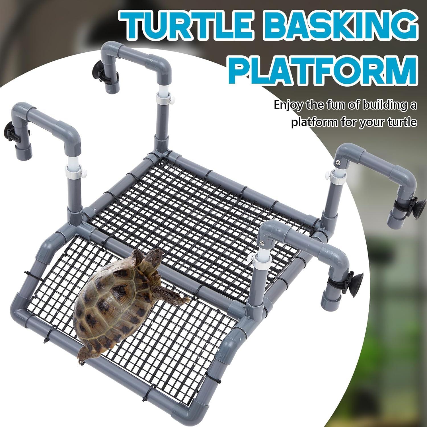 Plataforma de Sol para Tortugas Chunful 33 cm Ajustable