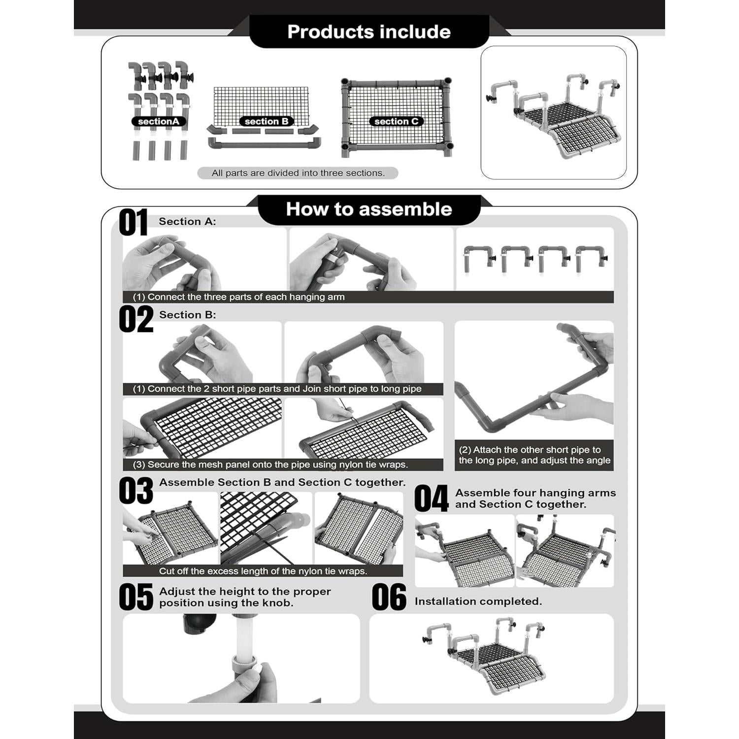 Plataforma de Sol para Tortugas Chunful 33 cm Ajustable