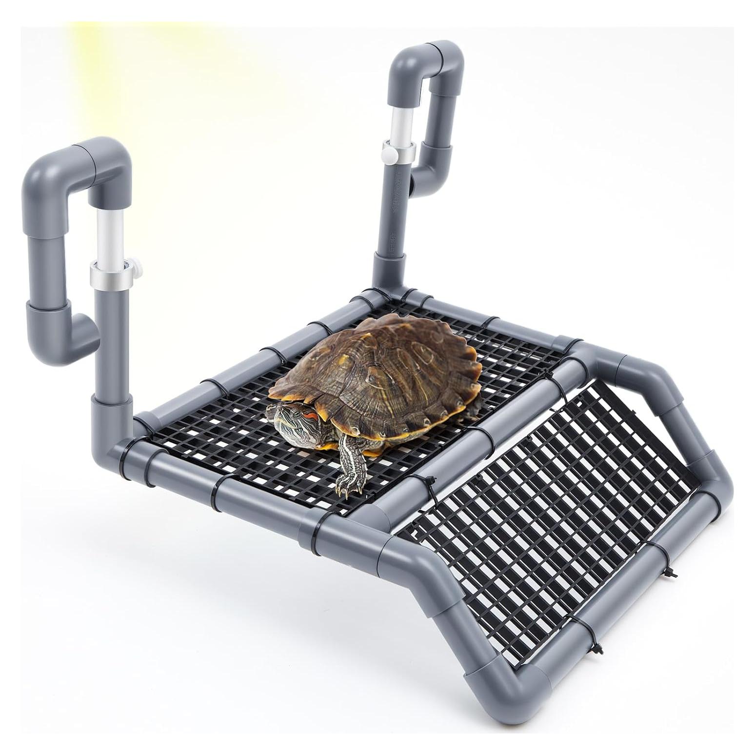 Plataforma de Sol Ajustable Chunful para Tortugas 40-90 Galones