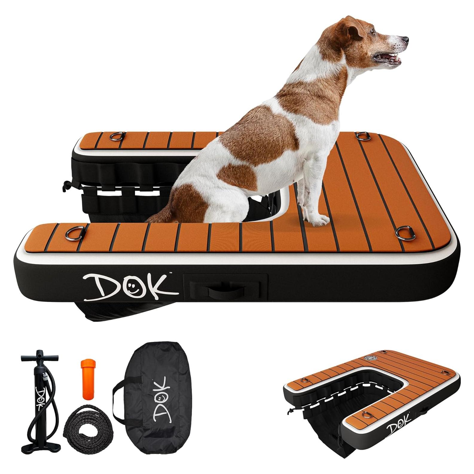 Rampa Inflable para Perros DOK Dog-DOK Mini 13.6kg PVC