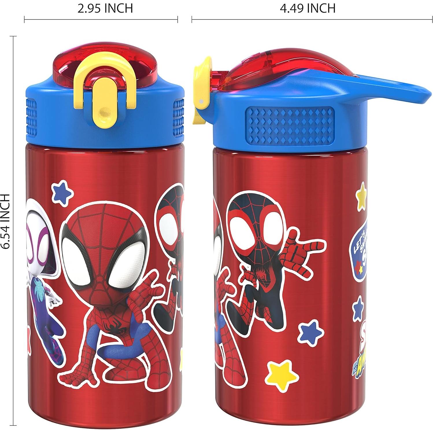 Botella de Agua Inoxidable Zak Spider-Man 15.5 oz