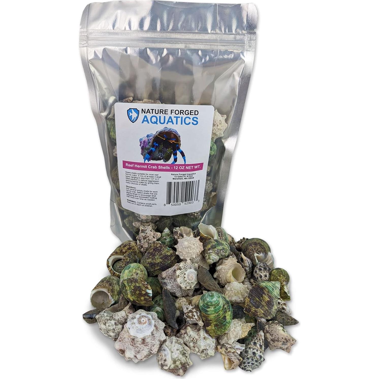 Conchas de Repuesto para Cangrejos Ermitaños Nature Forged 340g