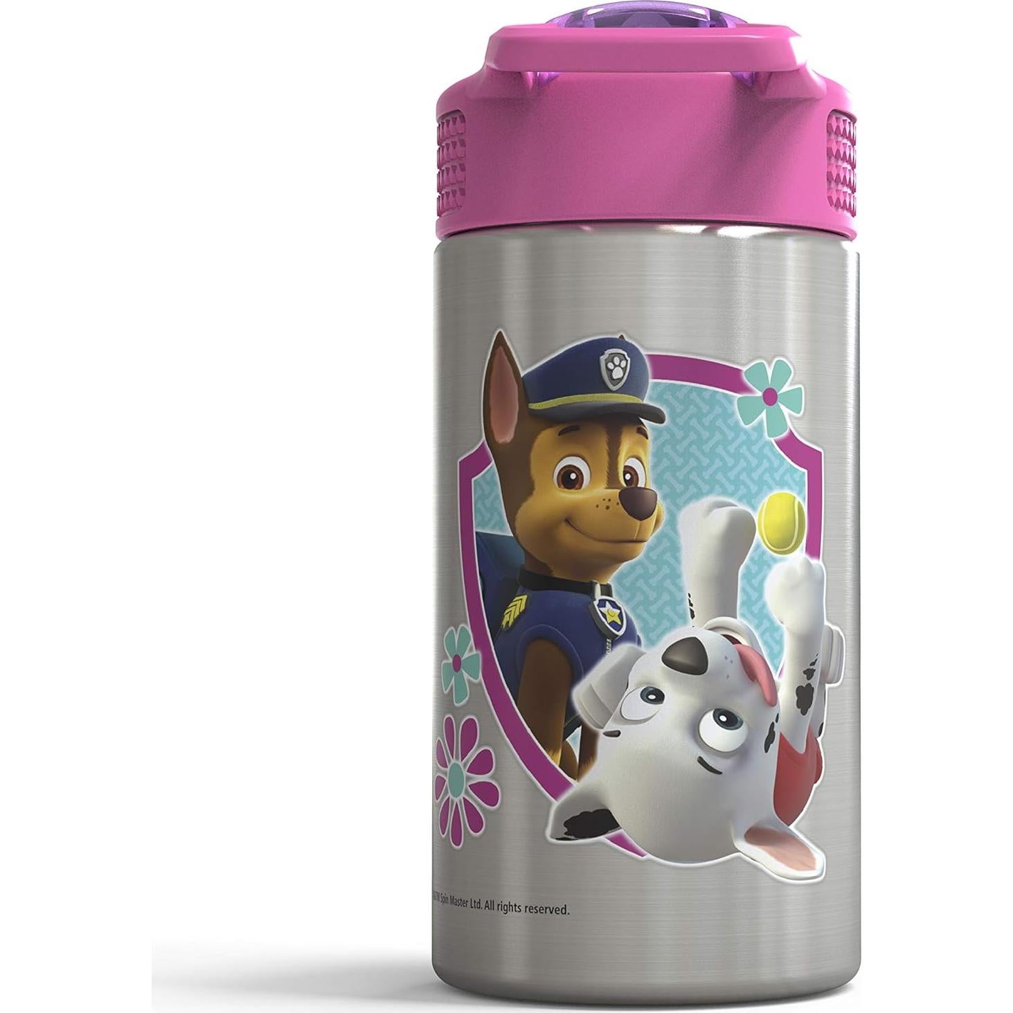 Botella de Agua Inoxidable Zak Designs Paw Patrol Skye 457ml