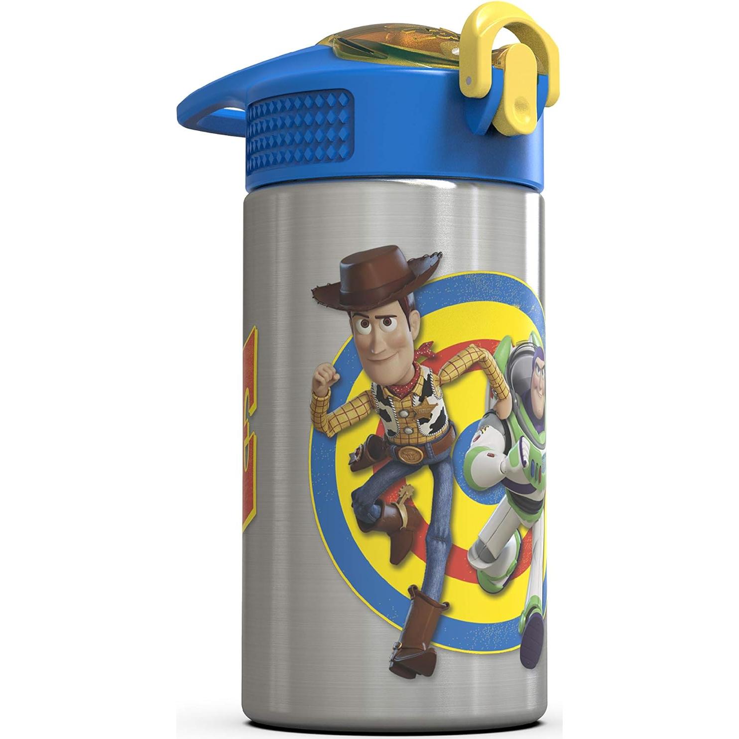 Botella de Agua Zak Designs Toy Story 4 450 ml con Popote
