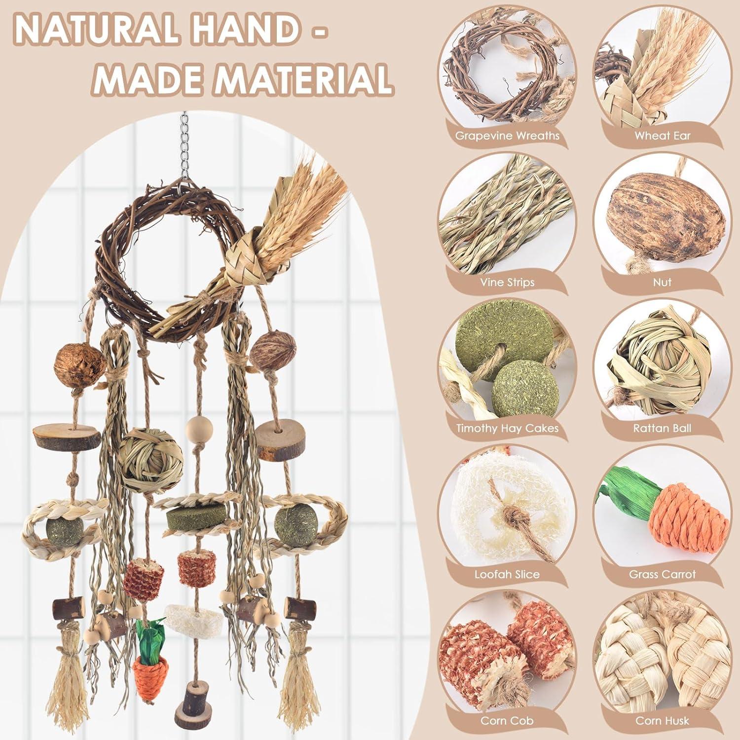 Juguete de Masticar Bissap Bunny para Conejos y Roedores