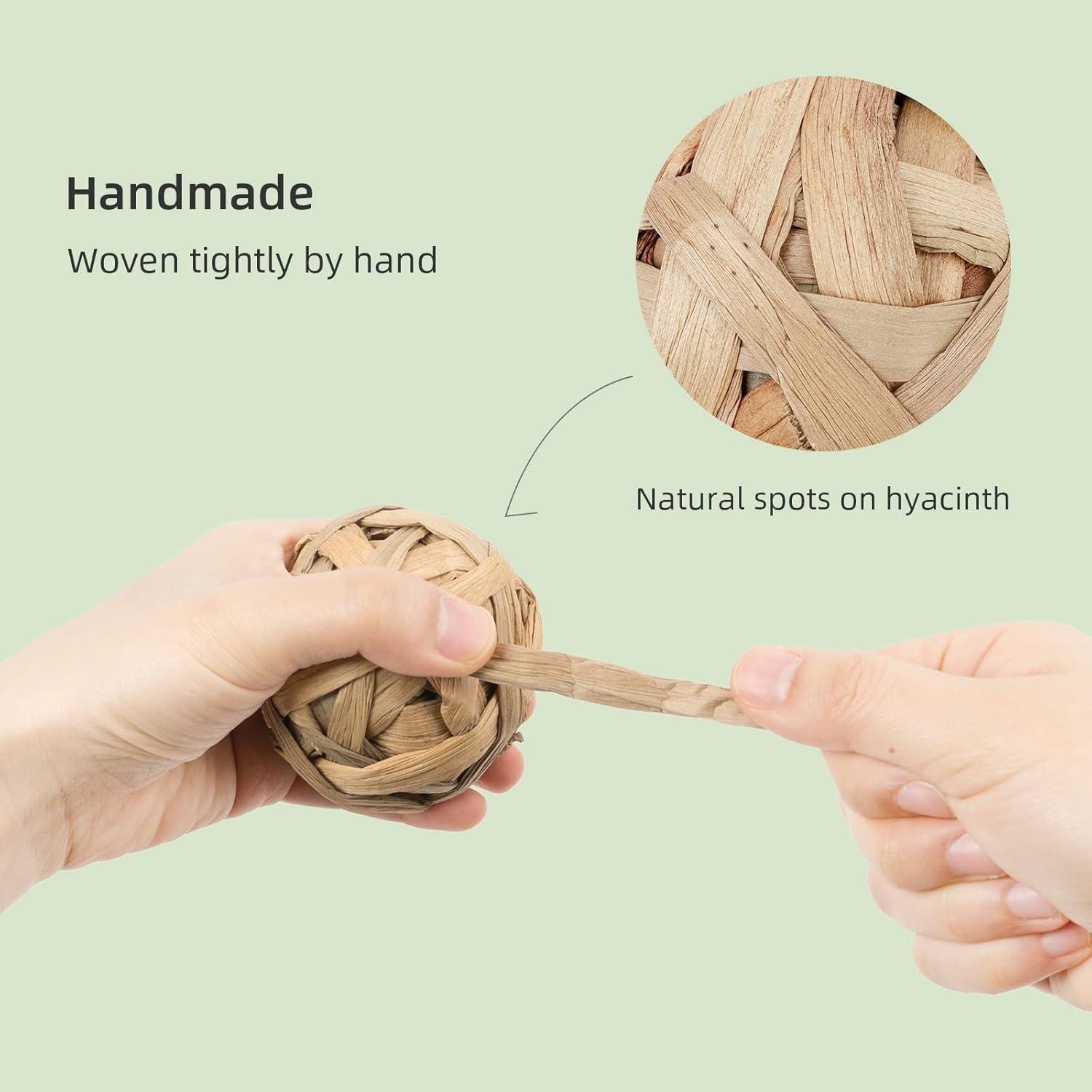 Bolas de Juego para Animales Pequeños Andwe - Paquete de 8