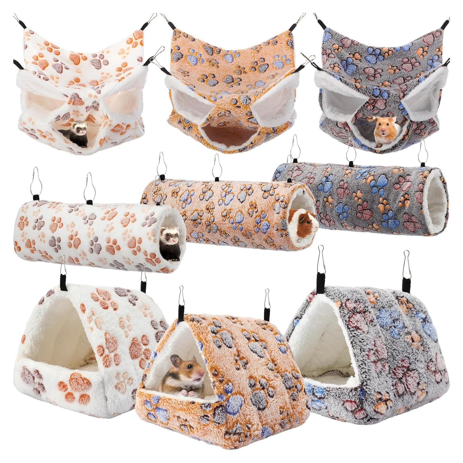 Hamaca para Ratas Abbylike 9 Piezas 3 Niveles Accesorios