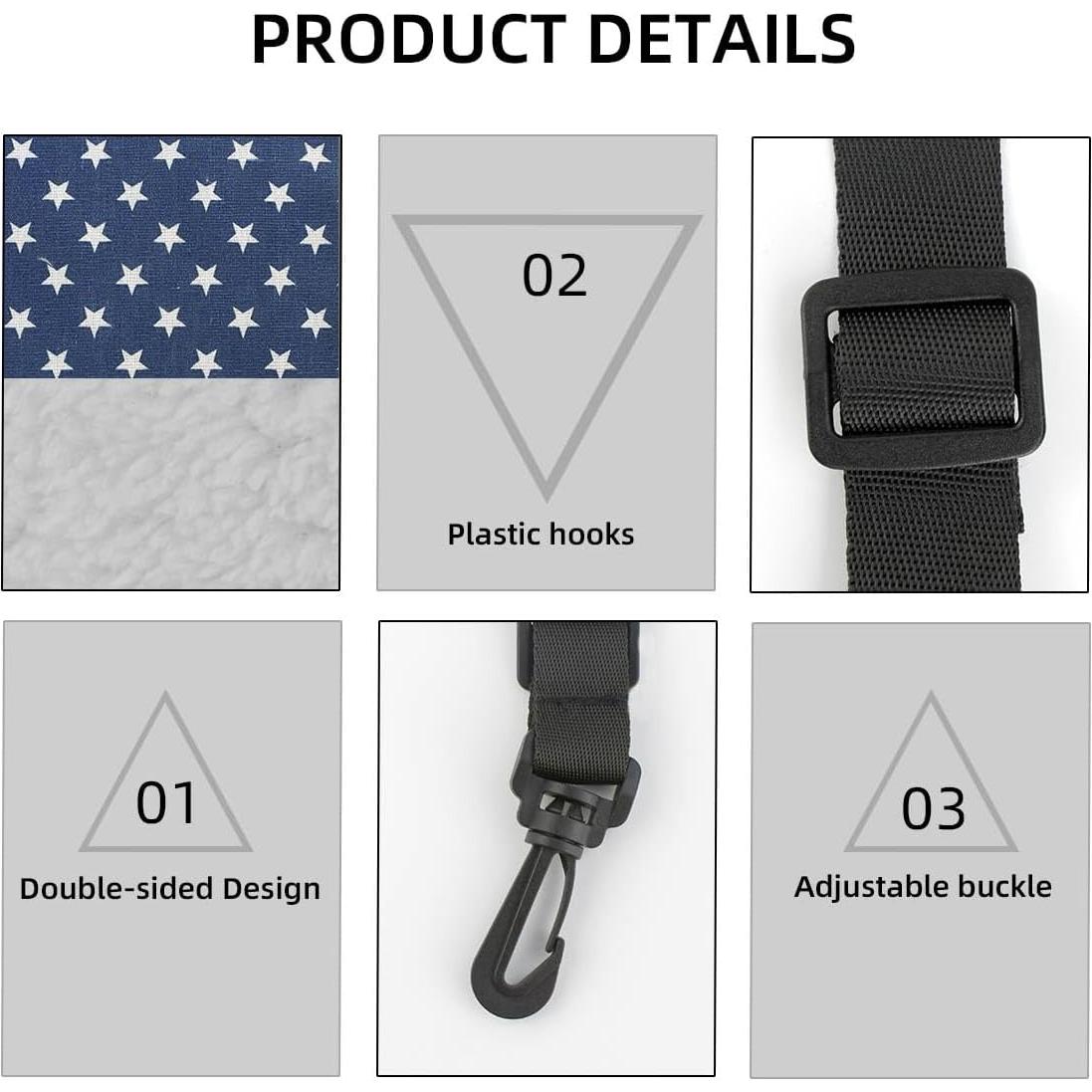 Hamaca Reversible para Mascotas Yuntop 20x22cm Azul