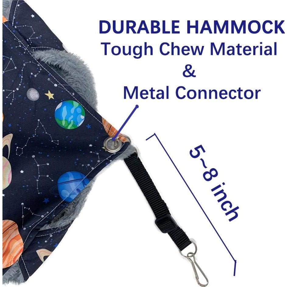 Hamaca para Hurones FULUE Galaxia Negra 2 en 1 35.1x25.4cm