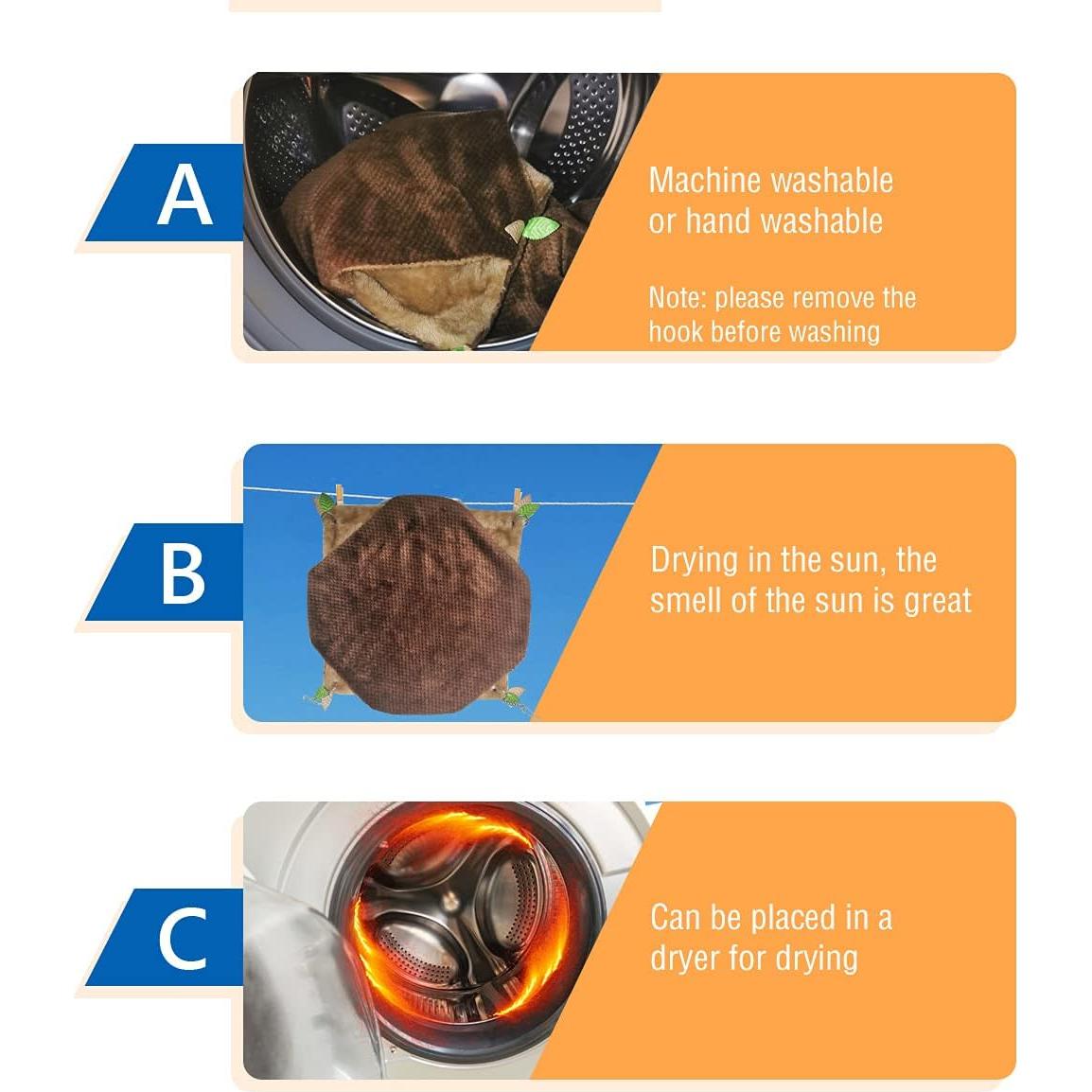 Hamaca y Túnel Colgante para Cobayas y Hurones LEFTSTARER