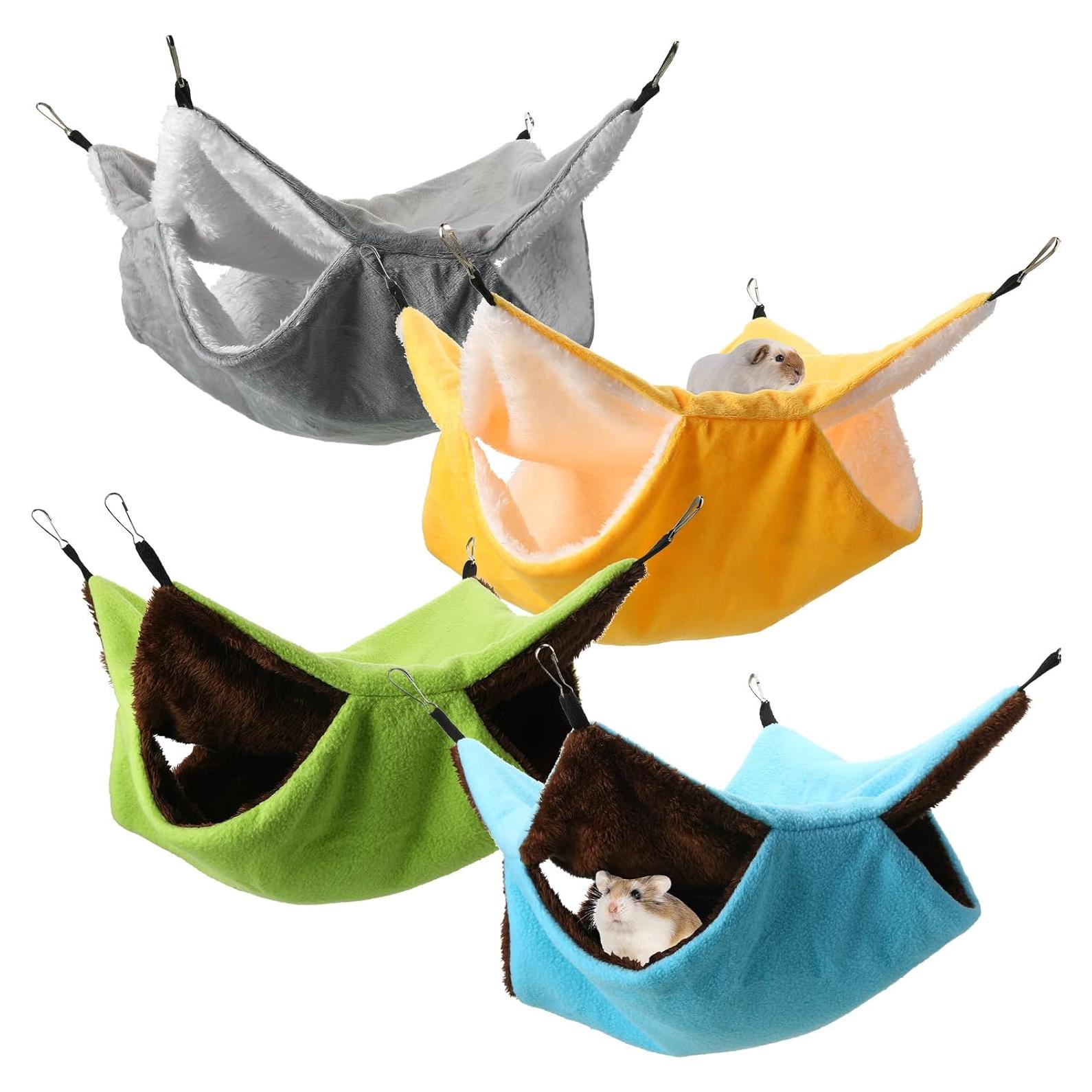 Hamaca para Ratas Nuogo 34x34cm 4 Pcs Accesorios Jaula