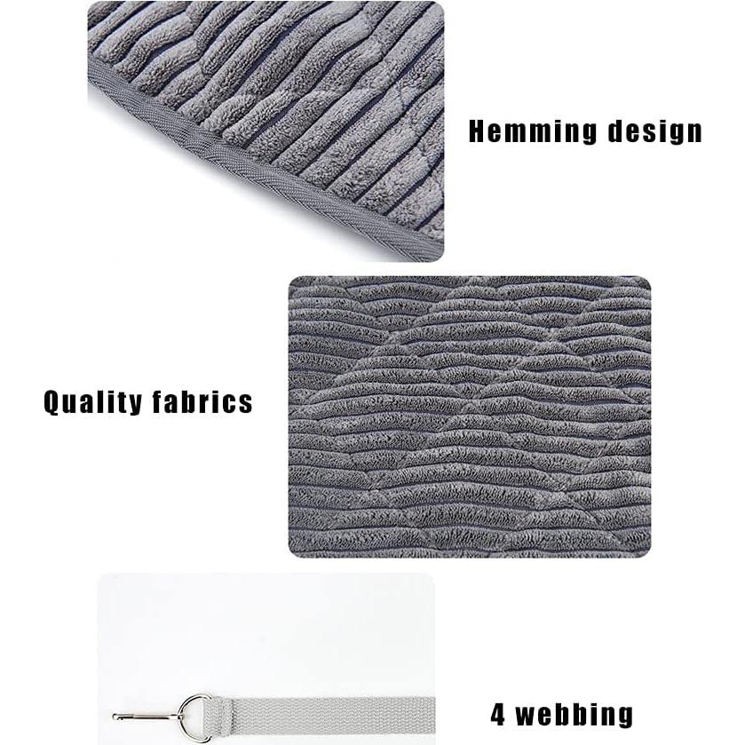 Hamaca Grande para Hurones WOLEDOE - Cama Colgante Gris 30x33 cm