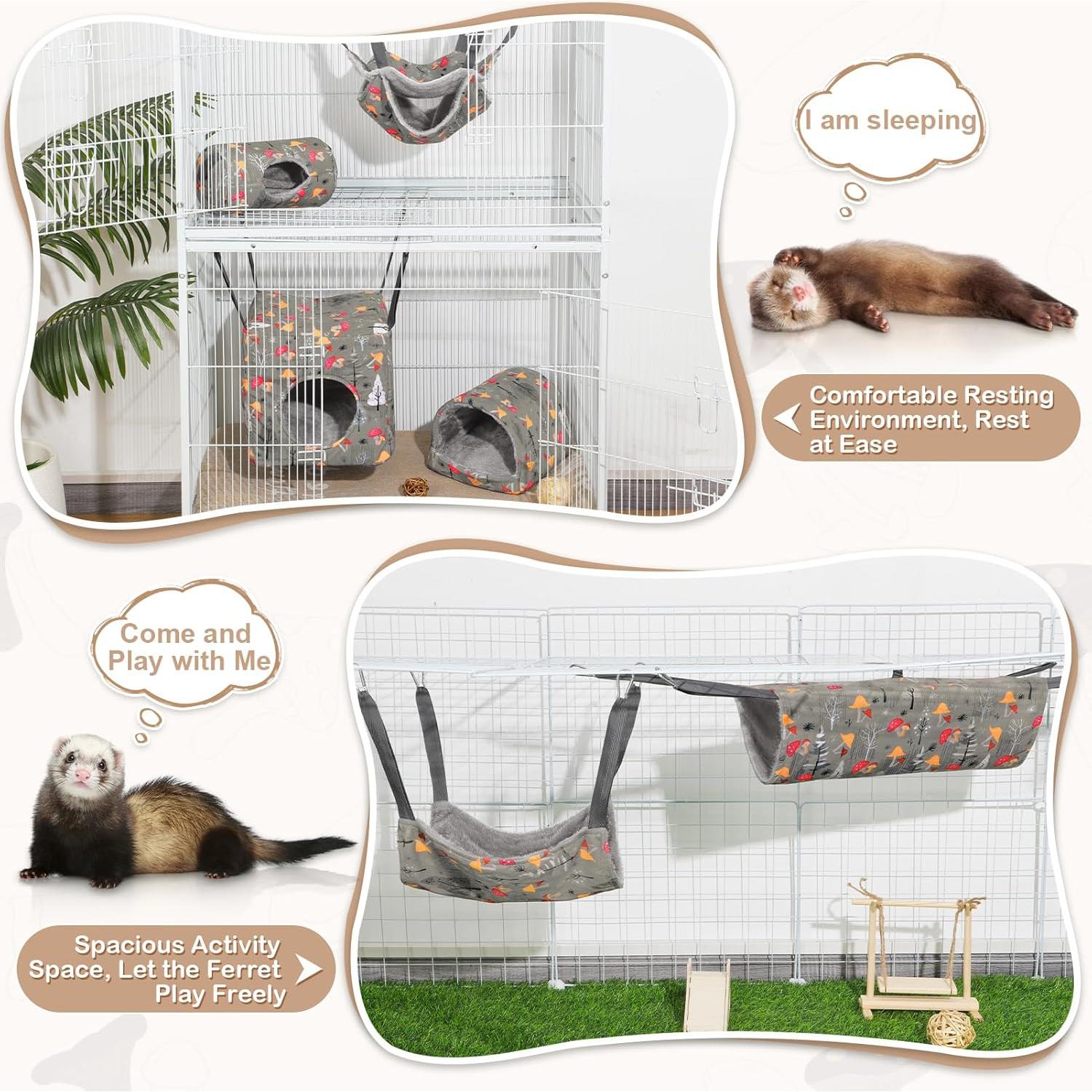 Hamaca para Hurones Hedgeink 8 Pack Lavable 44.9x27.9cm