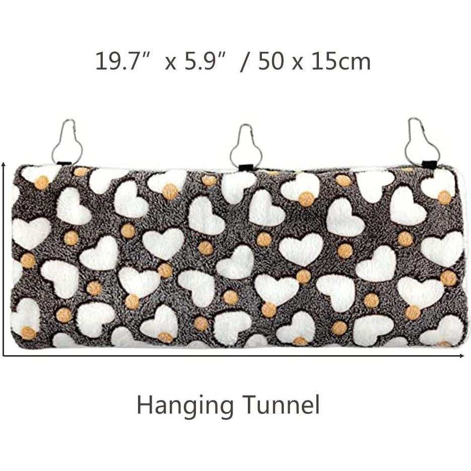 Juego de Hamaca y Túnel Colgante Oncpcare para Hámsters