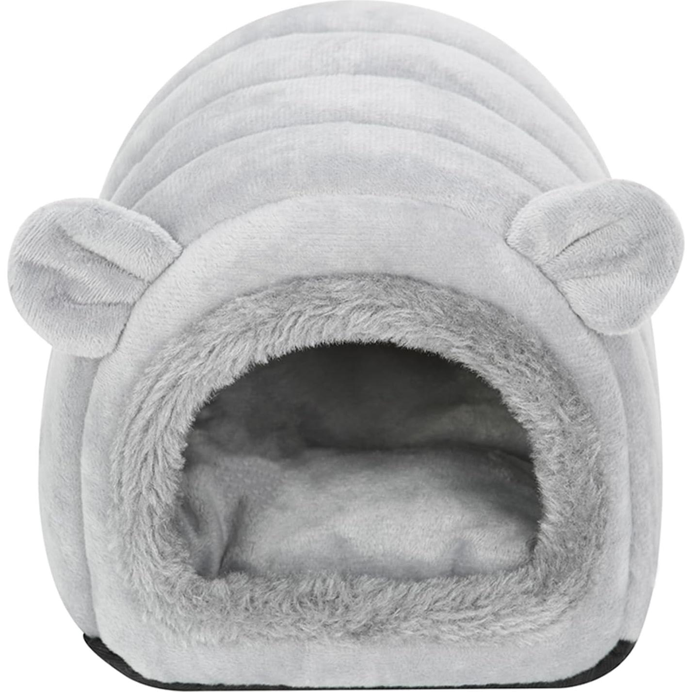 Cueva Nido Escondite YUANST para Erizos y Hámsteres - Gris