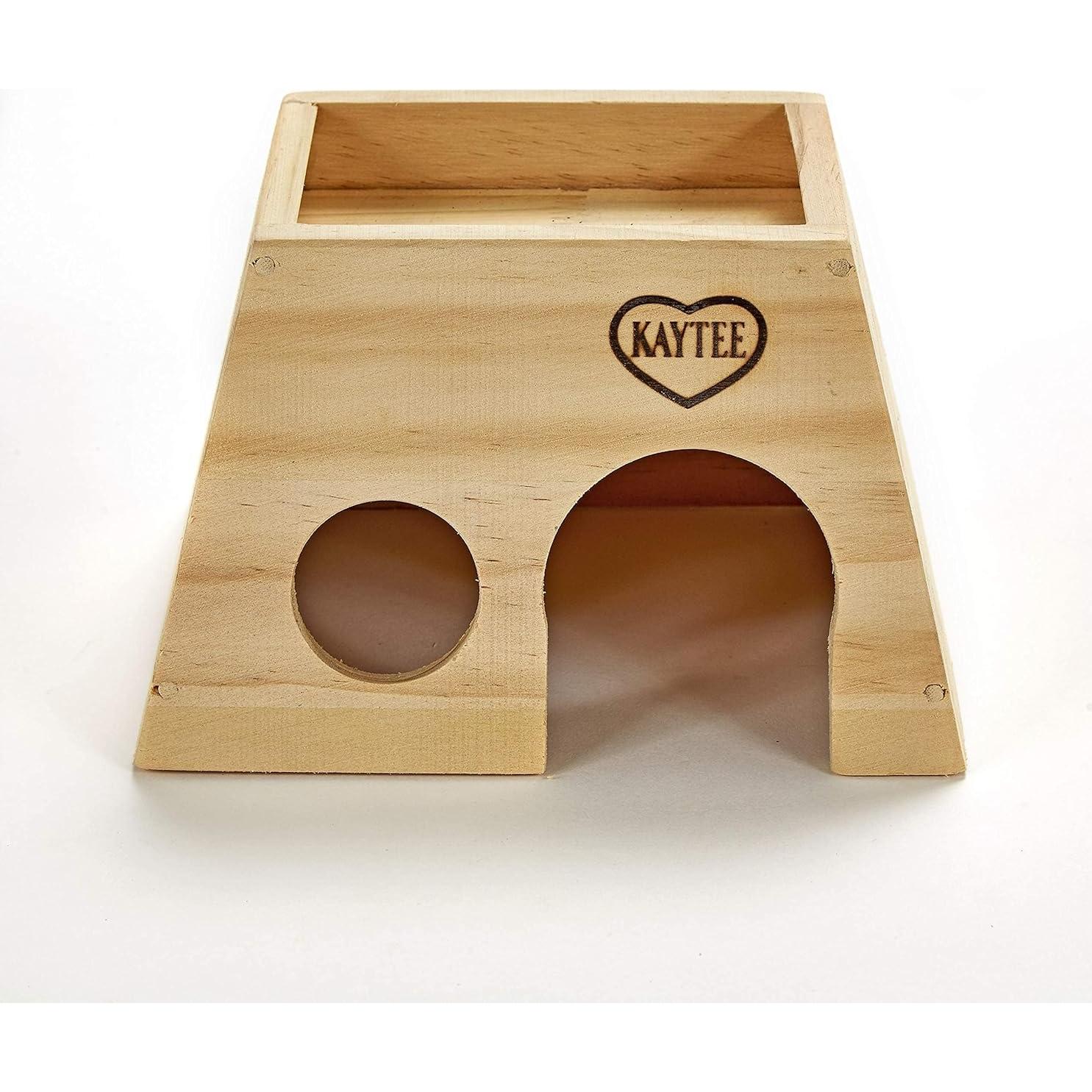 Escondite de Madera Kaytee Woodland Mediano 14.6x17.4 cm