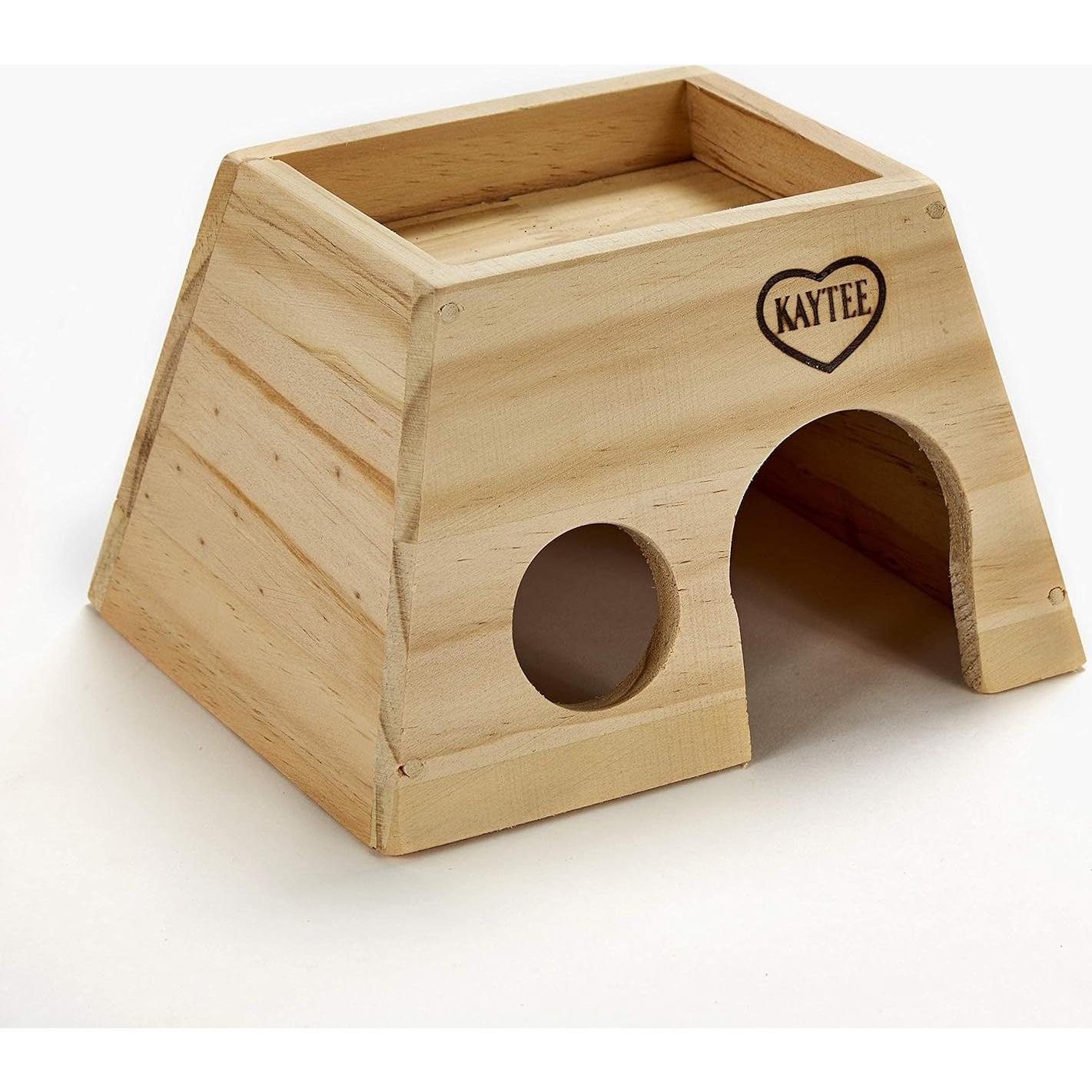 Escondite de Madera Kaytee Woodland Mediano 14.6x17.4 cm