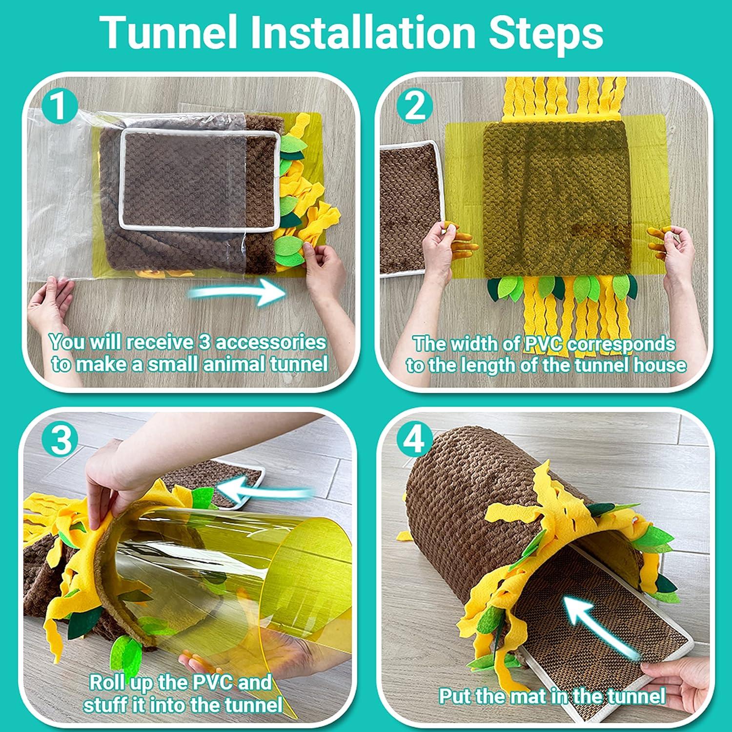 Casa Túnel para Cobayas ORZECHKO - Refugio 30x17.8 cm
