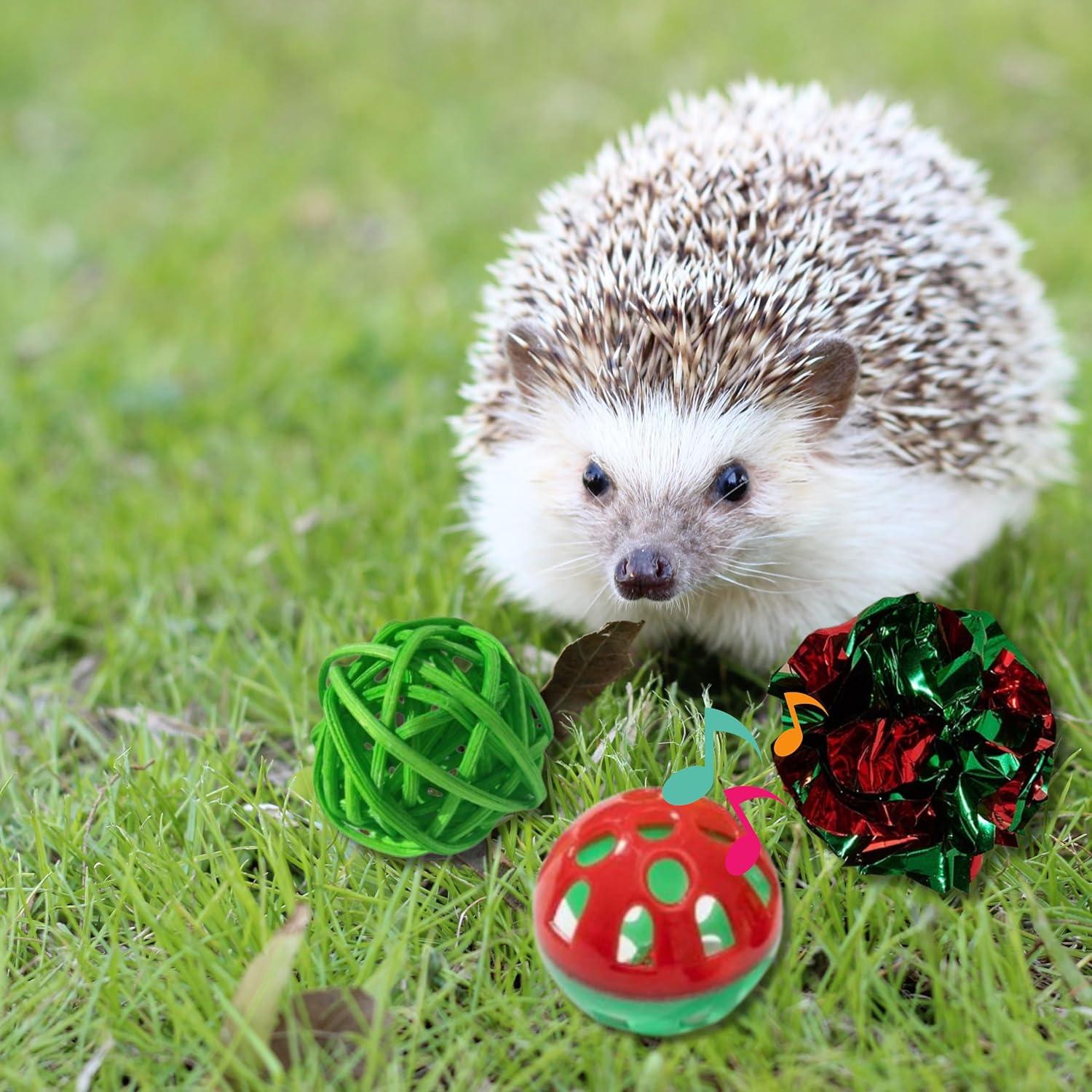 Set de Juguetes para Erizos Homedy - Bola de Campana 4 Pcs
