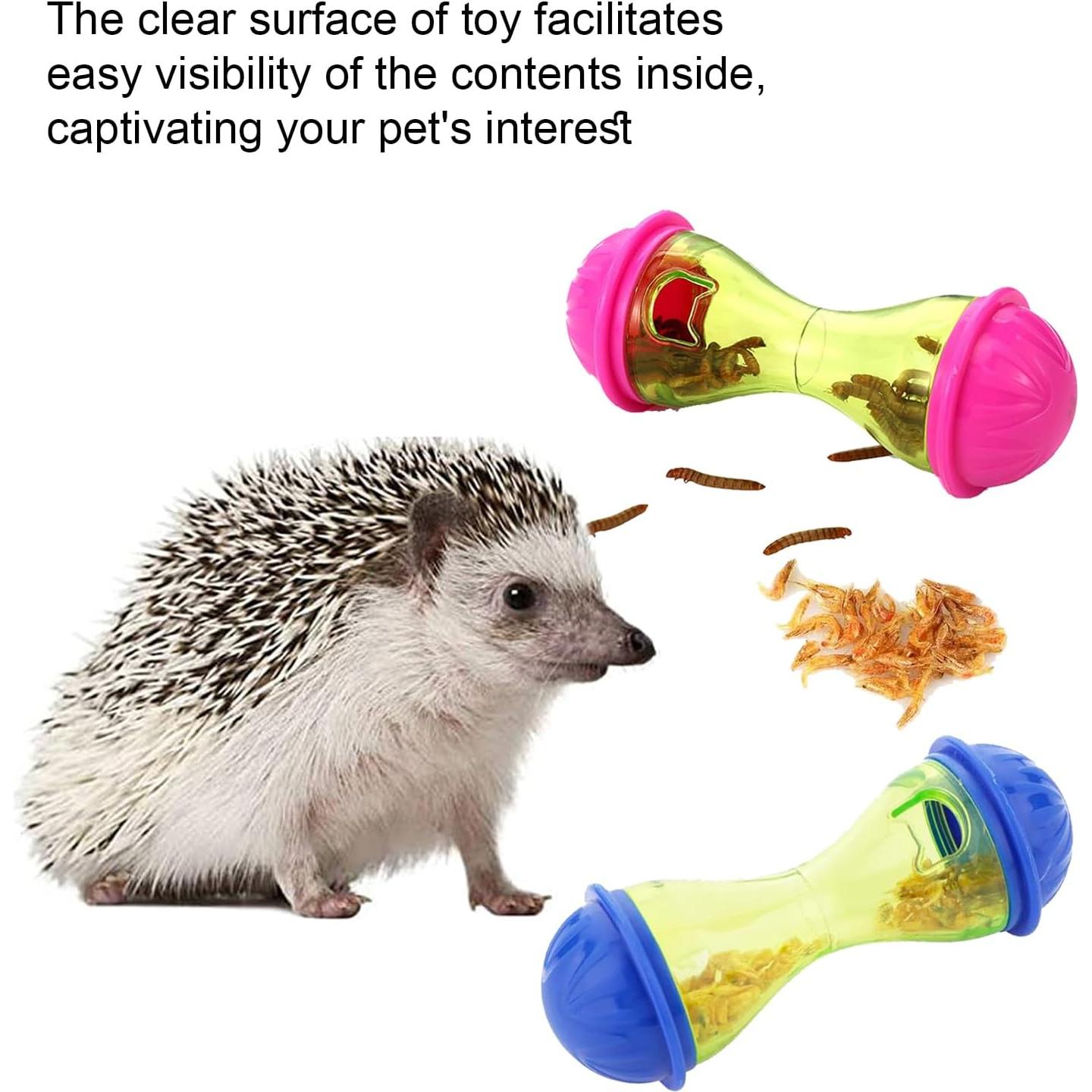 3 Juguetes para Erizos H-Enoch - Accesorios para Jaula 11x4cm