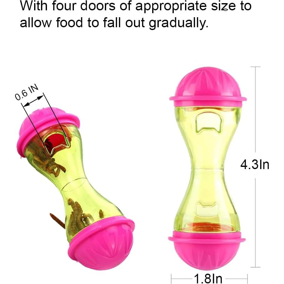 3 Juguetes para Erizos H-Enoch - Accesorios para Jaula 11x4cm