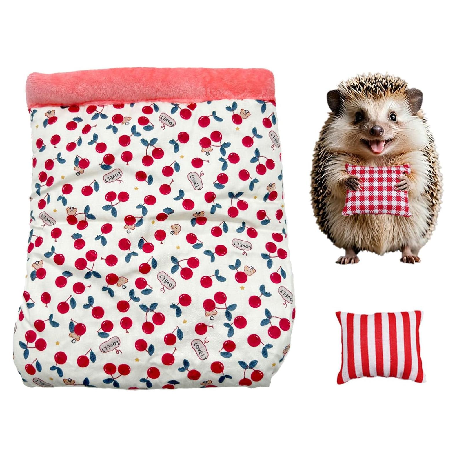 Saco de dormir para erizos Wzttdm con 2 almohadas 25x20cm