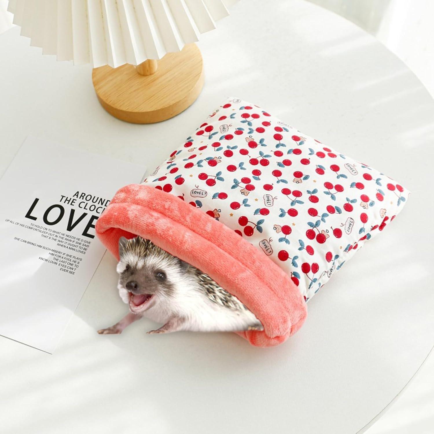 Saco de dormir para erizos Wzttdm con 2 almohadas 25x20cm