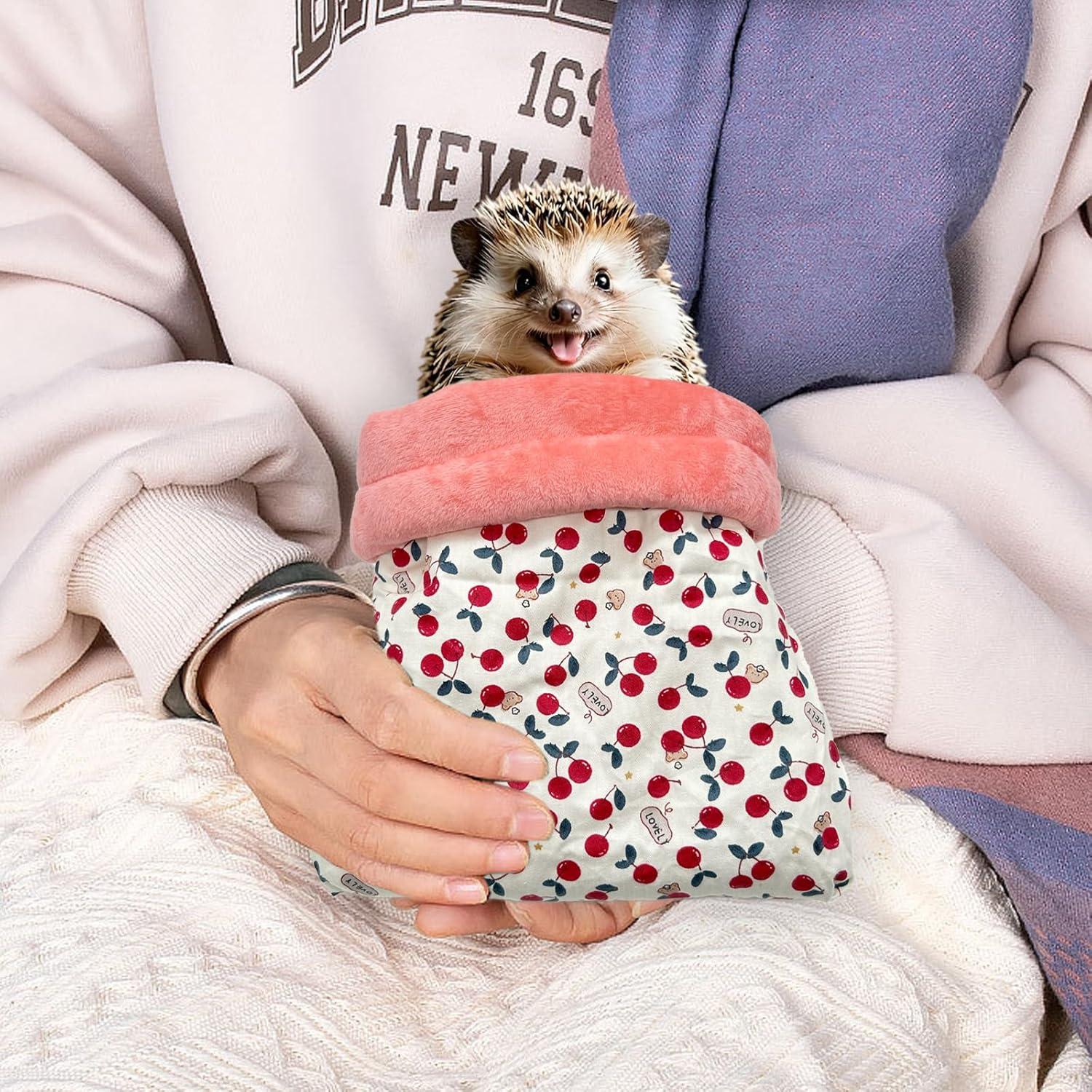 Saco de dormir para erizos Wzttdm con 2 almohadas 25x20cm