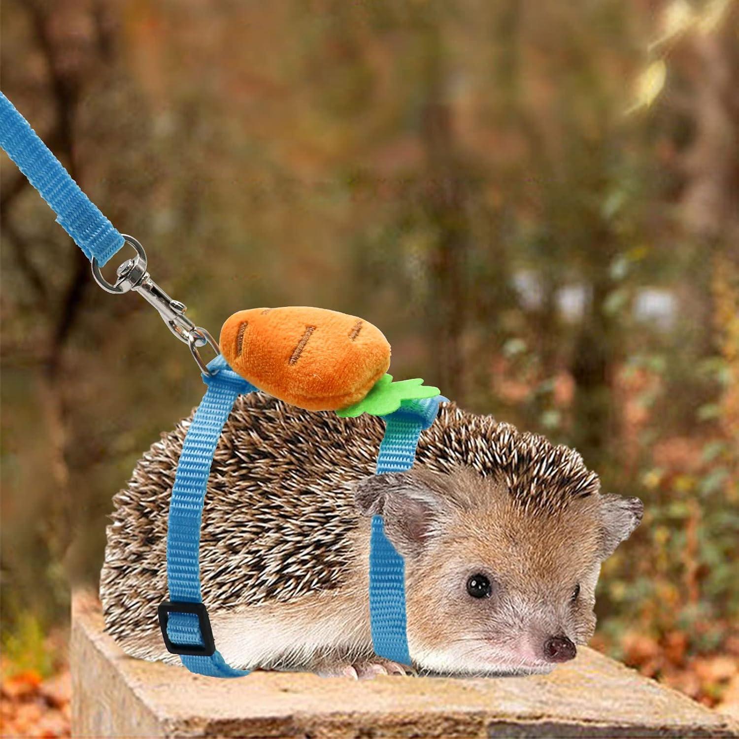 Arnés Ajustable para Erizos Dnoifne con Correa de Nylon 110 cm