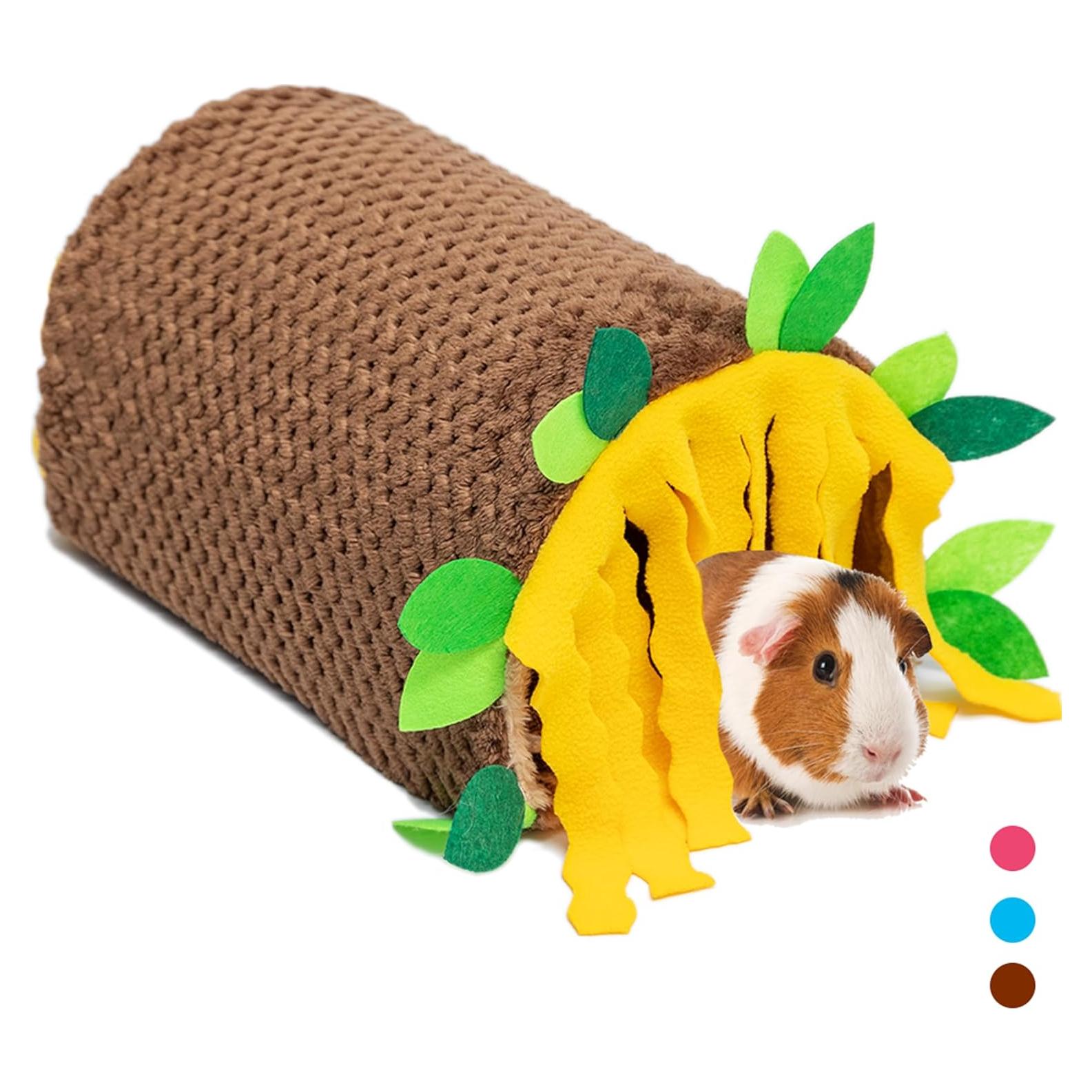 Casa Túnel para Cobayas PAWNISAW 30x17.8x14.7 cm Marrón