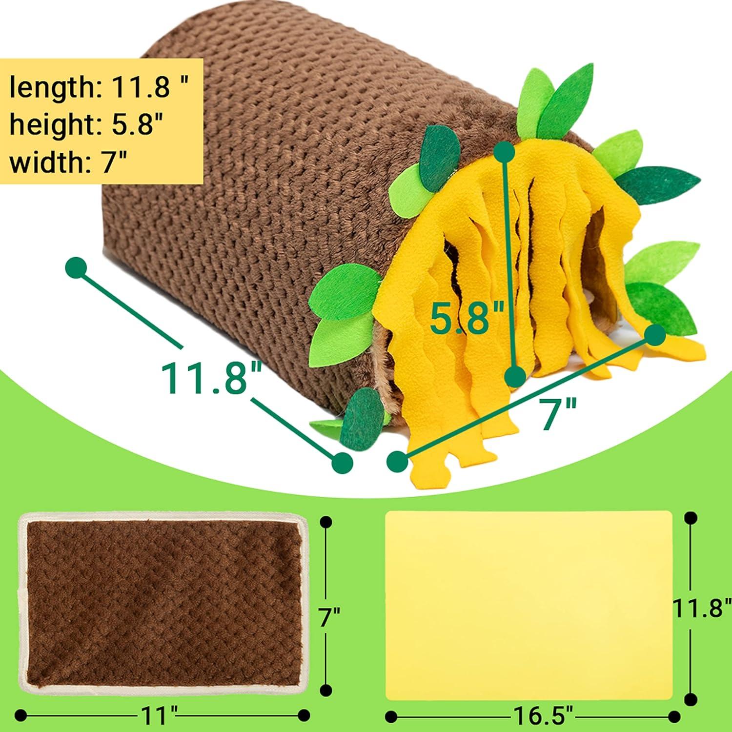 Casa Túnel para Cobayas PAWNISAW 30x17.8x14.7 cm Marrón
